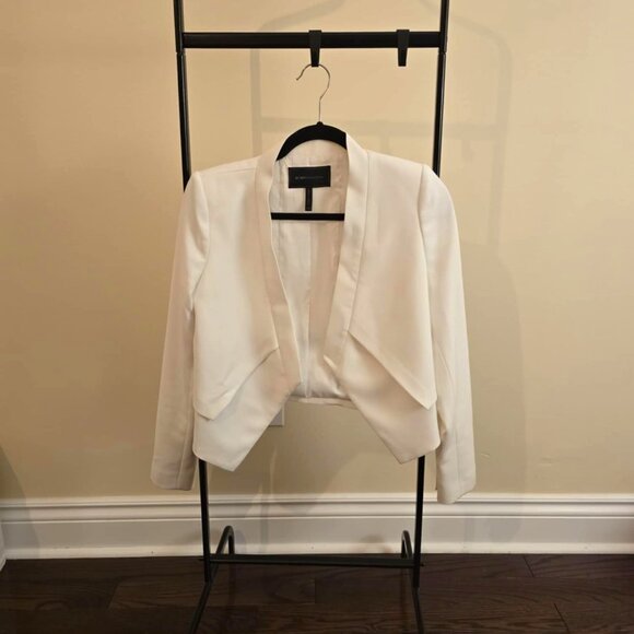 BCBG XXS White Blazer - Picture 1 of 4